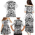 Hawaii Family Matching Puletasi Dress and Hawaiian Shirt with Polynesian Turtle TS04 - Polynesian Pride