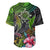 Polynesian Baseball Jersey Whales and Compass Gradient Pattern TS04 - Polynesian Pride