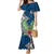 Polynesian Family Matching Mermaid Dress and Hawaiian Shirt Whale Pattern and Hibiscus Flowers TS04 Mom's Dress Multicolor - Polynesian Pride