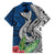 Polynesian Family Matching Puletasi Dress and Hawaiian Shirt Whale Pattern and Hibiscus Flowers TS04 - Polynesian Pride