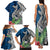 Polynesian Family Matching Tank Maxi Dress and Hawaiian Shirt Whale Pattern and Hibiscus Flowers TS04 - Polynesian Pride