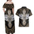 Polynesian Hawaii Tattoo Couples Matching Off Shoulder Maxi Dress and Hawaiian Shirt TS04 - Polynesian Pride