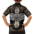 Polynesian Hawaii Tattoo Family Matching Long Sleeve Bodycon Dress and Hawaiian Shirt TS04 - Polynesian Pride