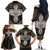 Polynesian Hawaii Tattoo Family Matching Off Shoulder Long Sleeve Dress and Hawaiian Shirt TS04 - Polynesian Pride