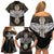 Polynesian Hawaii Tattoo Family Matching Off Shoulder Short Dress and Hawaiian Shirt TS04 - Polynesian Pride