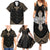 Polynesian Hawaii Tattoo Family Matching Summer Maxi Dress and Hawaiian Shirt TS04 - Polynesian Pride