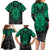 Polynesian Family Matching Long Sleeve Bodycon Dress and Hawaiian Shirt Abstract Tiki TS04 - Polynesian Pride