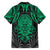 Polynesian Family Matching Long Sleeve Bodycon Dress and Hawaiian Shirt Abstract Tiki TS04 - Polynesian Pride