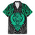 Polynesian Family Matching Mermaid Dress and Hawaiian Shirt Abstract Tiki TS04 Dad's Shirt - Short Sleeve Black/Yellow - Polynesian Pride