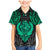 Polynesian Family Matching Mermaid Dress and Hawaiian Shirt Abstract Tiki TS04 Son's Shirt Black/Yellow - Polynesian Pride