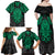 Polynesian Family Matching Off Shoulder Maxi Dress and Hawaiian Shirt Abstract Tiki TS04 - Polynesian Pride