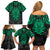 Polynesian Family Matching Off Shoulder Short Dress and Hawaiian Shirt Abstract Tiki TS04 - Polynesian Pride