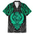 Polynesian Family Matching Summer Maxi Dress and Hawaiian Shirt Abstract Tiki TS04 Dad's Shirt - Short Sleeve Black/Yellow - Polynesian Pride