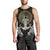 Polynesian Swordfish Men Tank Top with Anchor Pattern and Tribal Turtle TS04 - Polynesian Pride