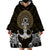 Polynesian Swordfish Wearable Blanket Hoodie with Anchor Pattern and Tribal Turtle TS04 - Polynesian Pride