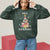 Mele Kalikimaka Hawaiian Christmas Tree Tropical Flower Sweatshirt TS09 Dark Forest Green - Polynesian Pride