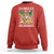 Mele Kalikimaka Santa Hawaiian Christmas Hula Dance Sweatshirt TS09 Red - Polynesian Pride