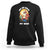 Christmas In Hawaii Sweatshirt Ho Ho Hold My Beer Cool Santa Sunglass TS09 Black - Polynesian Pride