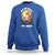 Christmas In Hawaii Sweatshirt Ho Ho Hold My Beer Cool Santa Sunglass TS09 Royal Blue - Polynesian Pride