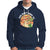 Christmas In Hawaii Hoodie Hawaiian Snowman You Don't Have To Shovel Sunshine TS09 Navy - Polynesian Pride