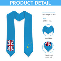 Tuvalu Graduation Stole Flag Style
