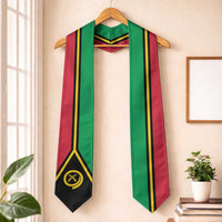Vanuatu Graduation Stole Flag Style LT05 One Size Multicolor - Polynesian Pride