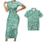 Polynesian Pride His And Her Hawaii Matching Outfit For Couples Polynesian Tribal Pattern Bodycon Dress And Hawaii Shirt - Polynesian Pride