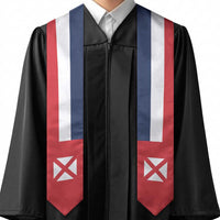 Wallis And Futuna Graduation Stole Flag Style