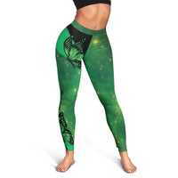 World Mental Health Awareness Month Leggings Warriors Brave Strong Galaxy Vibes - Polynesian Pride