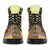 Yellow Aotearoa Kowhaiwhai Pattern All Season Boots NZ Maori Quilt Style - Polynesian Pride
