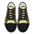 Yellow Aotearoa Kowhaiwhai Pattern Low Top Shoes NZ Maori Quilt Style - Polynesian Pride