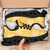 Yellow Palaka Quilt Hawaii Clunky Sneakers Traditional Hawaii-plaid Pattern - Polynesian Pride