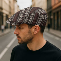 Yogyakarta Parang Batik Motifs Jeff Hat Indonesian Traditional Pattern