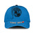 (TOKO OFA) Tonga Polynesian Hat Tonga Waves Blue LT13 Classic Cap Universal Fit Blue - Polynesian Pride