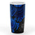 Samoa Polynesian Tumbler - Blue - Polynesian Turtle One Style Black - Polynesian Pride