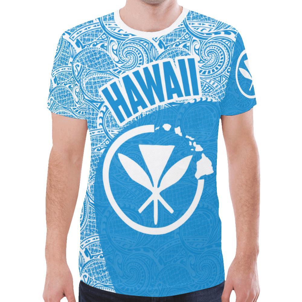 Hawaii T Shirt Hawaii Kanaka Maoli Map 09 Th90 Unisex Red - Polynesian Pride