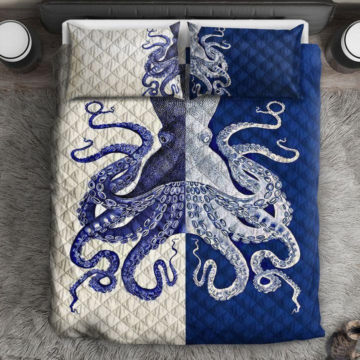 Hawaii Octopus Bedding Set - WAP - AH Blue - Polynesian Pride