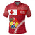 Mate Maa Tonga Rugby Polo Shirt Unisex Red - Polynesian Pride