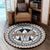 Fiji Round Carpet Masi Kaiviti - Polynesian Pride