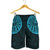 Polynesian Pride Short - New Zealand Maori Shorts, Maori Warrior Tattoo Men Shorts - Blue - Polynesian Pride