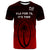 Fiji Rugby T Shirt Fiji For 7s, Its Time Red and Black RLT7 Unisex Red - Polynesian Pride