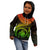 New Caledonia Polynesian Custom Hoodie New Caledonia Waves (Reggae) - Polynesian Pride