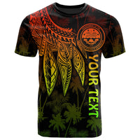 Federated States of Micronesia Custom T Shirt Polynesian Wings (Reggae) Unisex Reggae - Polynesian Pride