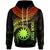 Nauru Polynesian Custom Hoodie Nauru Waves (Reggae) Unisex Reggae - Polynesian Pride