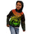 Guam Polynesian Custom Hoodie Guam Waves (Reggae) - Polynesian Pride