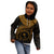 Chuuk Polynesian Custom Hoodie Chuuk Waves (Golden) - Polynesian Pride