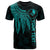 Yap Custom T Shirt Polynesian Wings (Turquoise) Unisex Turquoise - Polynesian Pride