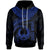 Pohnpei Polynesian Custom Hoodie Pohnpei Waves (Blue) Unisex Blue - Polynesian Pride