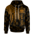 Samoa Custom Hoodie Polynesian Wings (Golden) Unisex Golden - Polynesian Pride