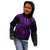 Polynesian Hawaii Kanaka Maoli Custom Hoodie Hawaiian Waves (Purple) - Polynesian Pride